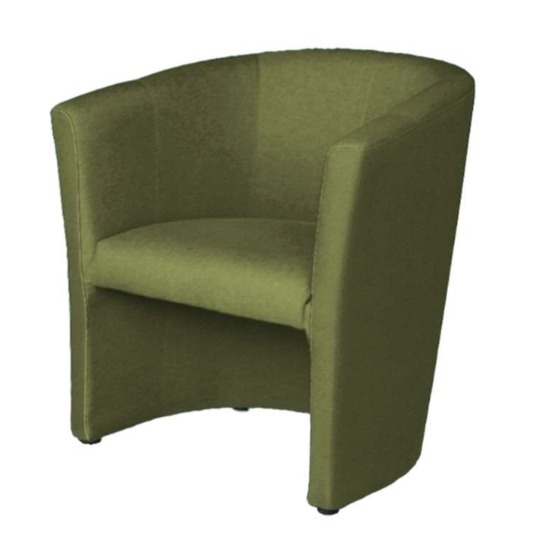 Fauteuil cabriolet vert militaire Lucy pas cher