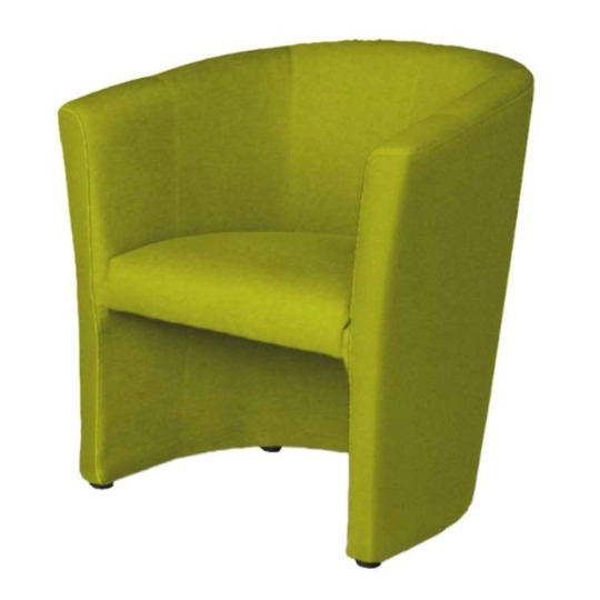 Fauteuil cabriolet vert grenouille Lucy pas cher