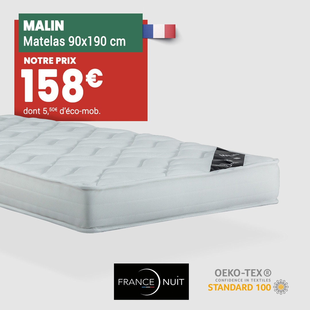 vignette menu matelas malin