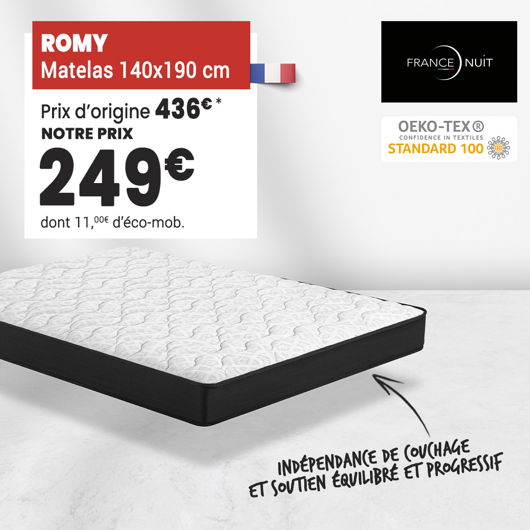 vignette menu matelas romy