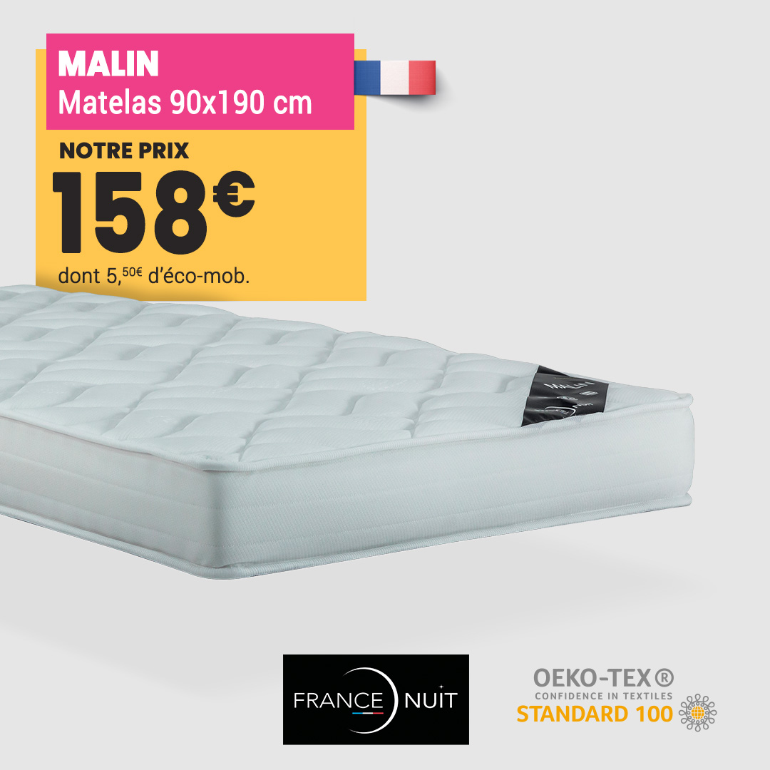 vignette menu matelas malin